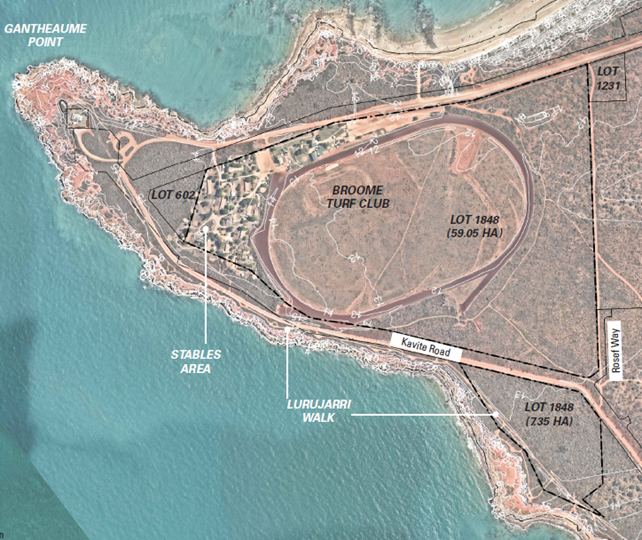 An aerial view of a land area

Description automatically generated