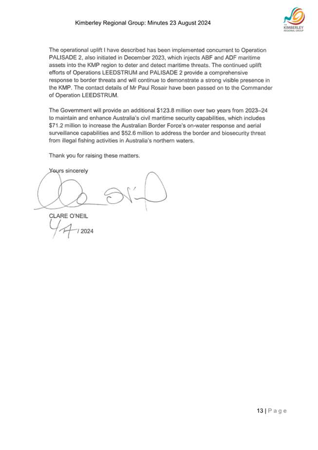 A letter of a government official

Description automatically generated with medium confidence